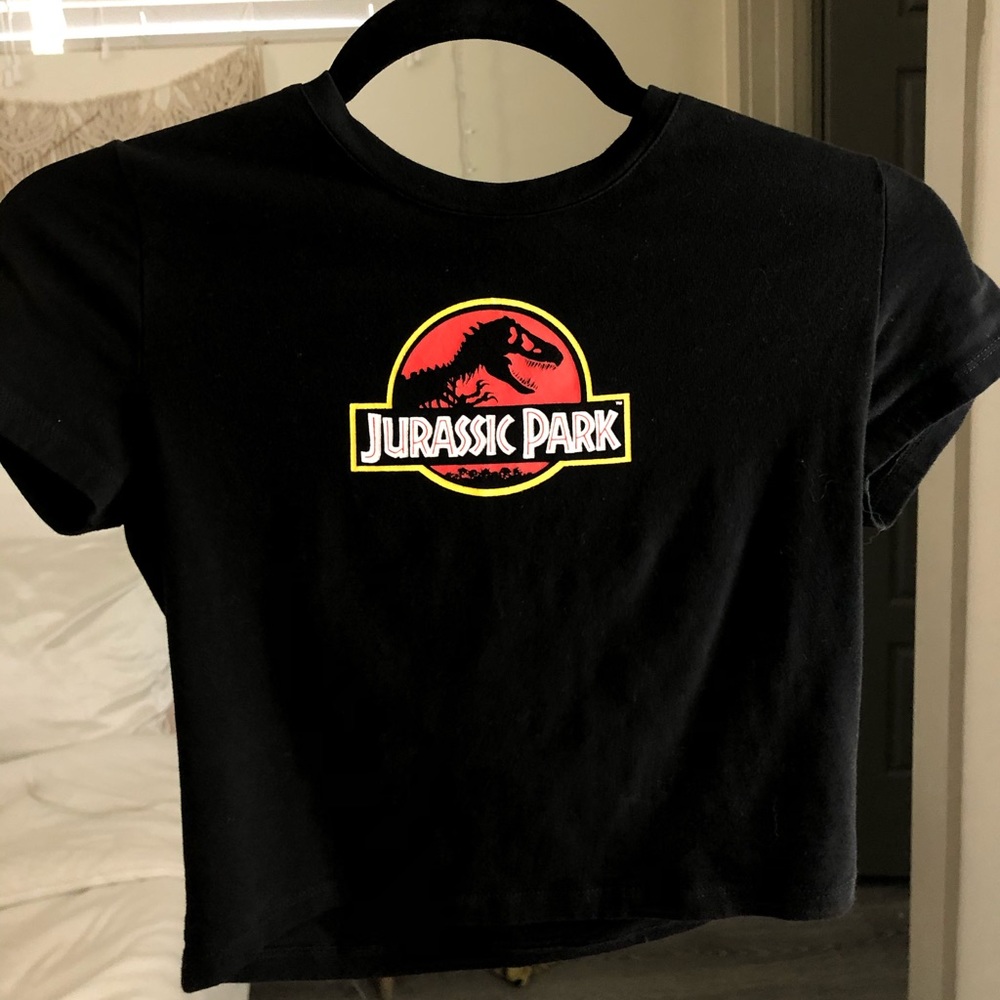 Jurassic park Crop tee